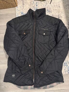 Kimes Ranch Black Quilted Puffer Jacket
